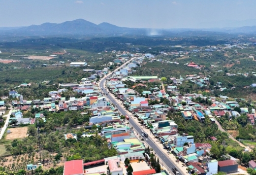 don vi hanh chinh huyen da huoai nam 2025 sau khi sap nhap