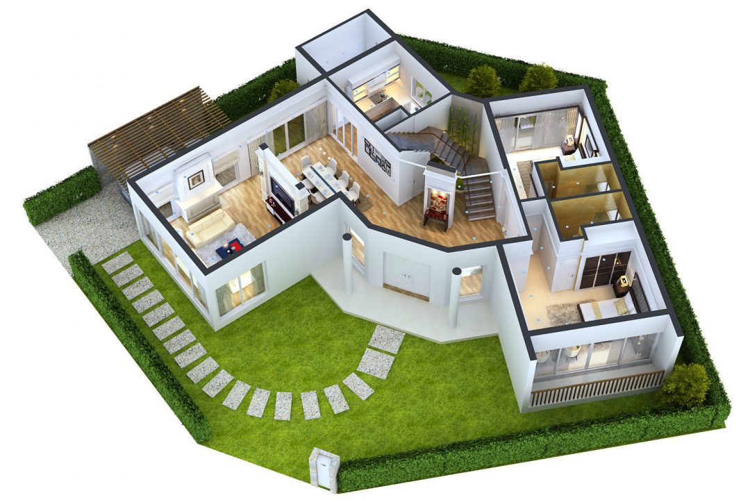 Thiết kế nhà trên đất thóp hậu