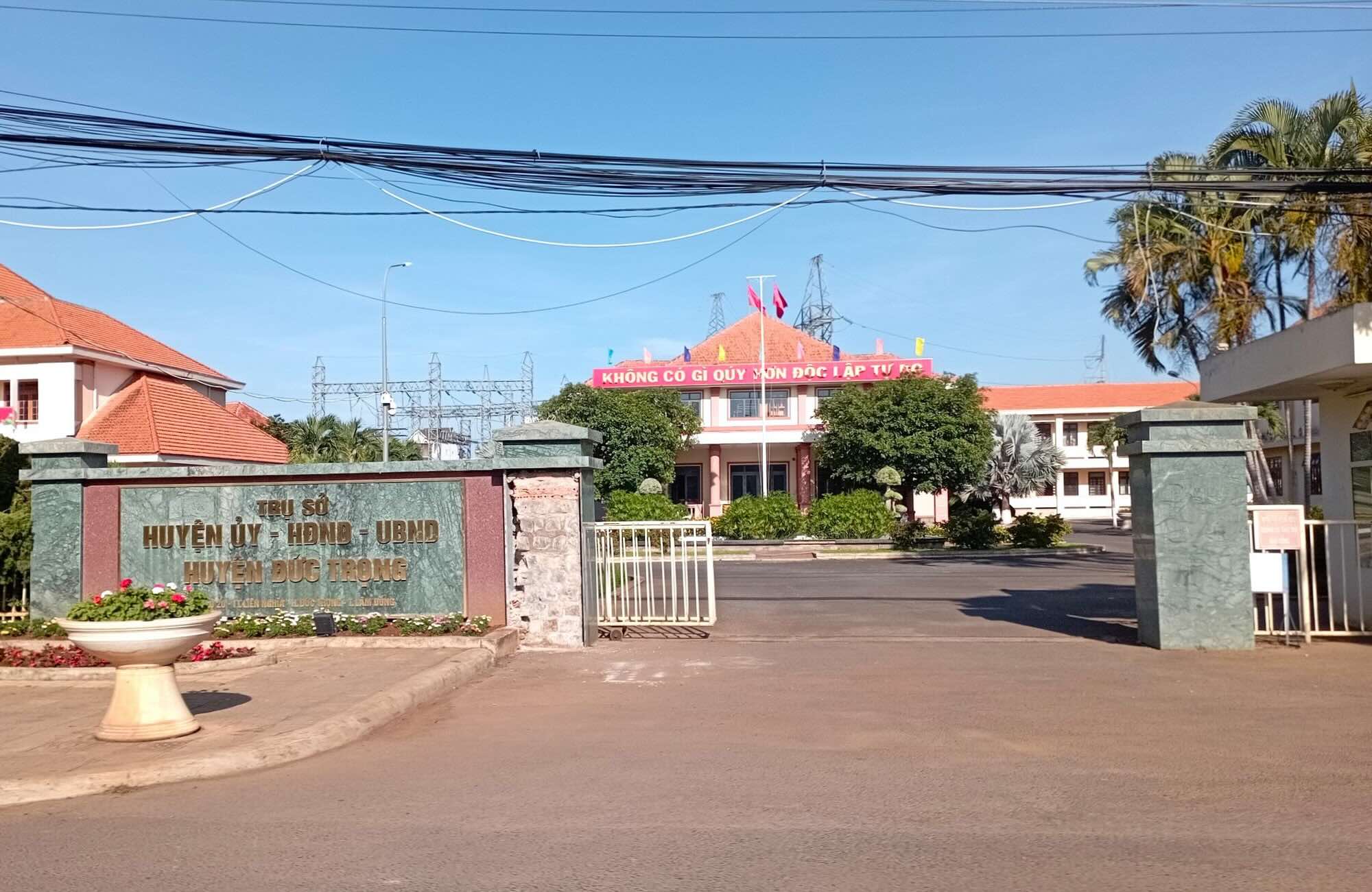 Địa Chỉ Văn Phòng Đăng Ký Đất Đai Huyện Đức Trọng?