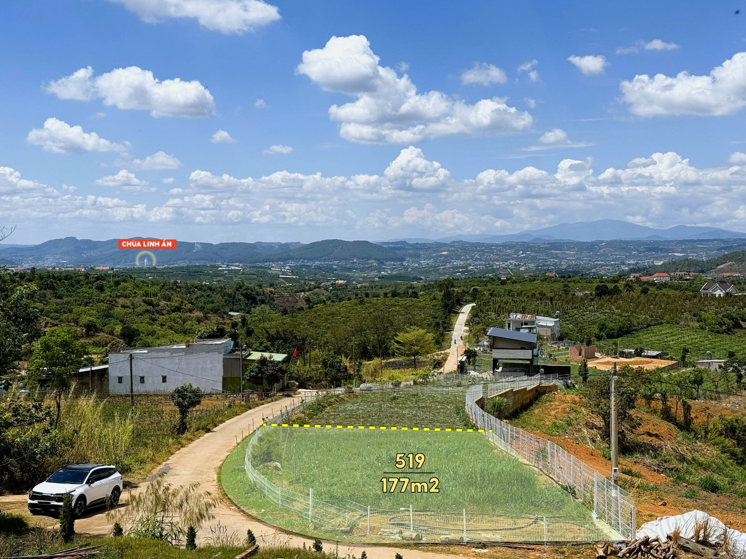 manh dat view 360 do ngam thi tran va san may  lo goc 2 mat tien tren cao khu nghi duong dong thanh