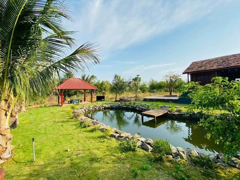 ban dat xay homestay mt nhua 18m view ho tua nui  1 010m2 gan cho truong gia 450tr tai tt phuoc cat hyen cat tien tinh lam dong