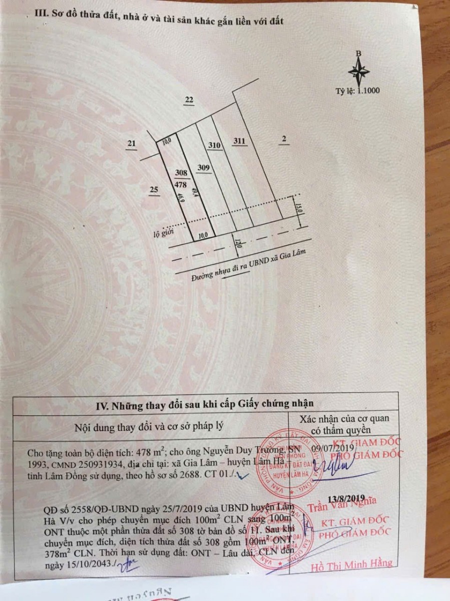 ban nha mat tien duong nhua   xa dong thanh   khu dan cu dong duc